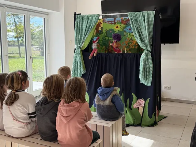 Ein besonderes Highlight für die Kleinen war das Kasperltheater. | Foto: Forschung Bgld.