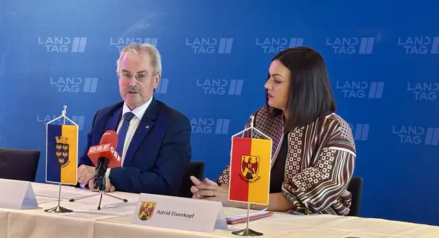 NÖ Landtagspräsident Karl Wilfing (ÖVP): "Eine Festung Österreich hat sich seit dreißig Jahren erledigt." | Foto: MeinBezirk/Birgit Bachhofner