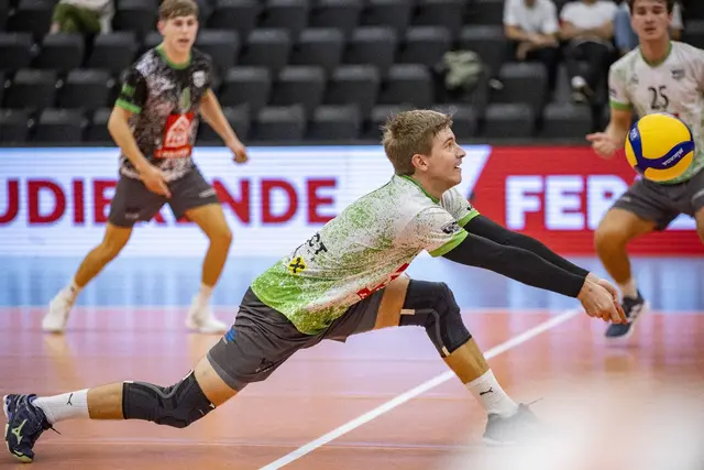 Benjamin Dörfler und seine Kollegen des VC Hausmannstätten haben einen perfekten Saisonstart hingelegt. Samstag kommt Laßnitzhöhe.1 | Foto: Carina Müller