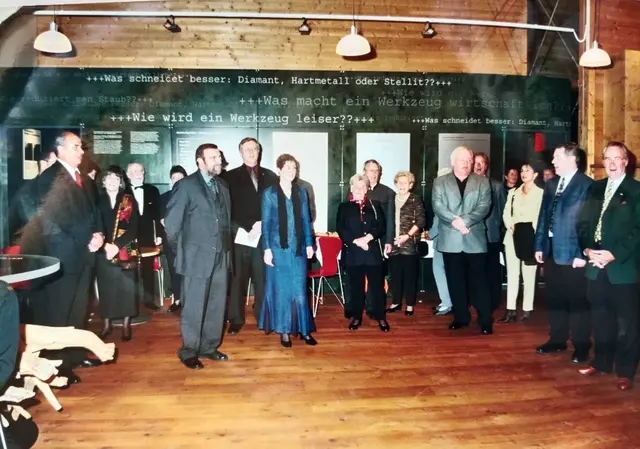 Feierliche Museumseröffnung in Riedau am 25. Oktober 2001 | Foto: Lignorama Riedau