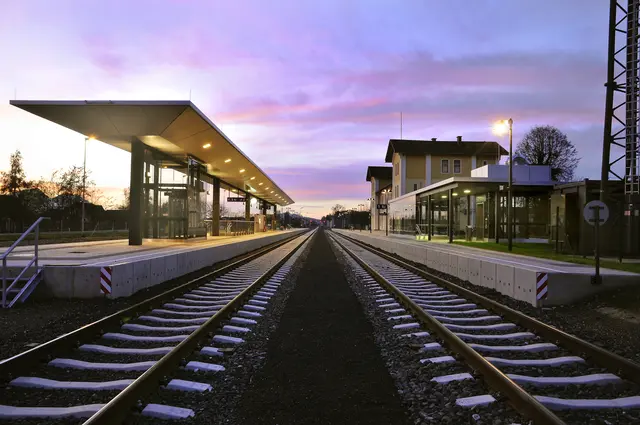Bahnhof Bleiburg. | Foto: ÖBB/Robert Deopito