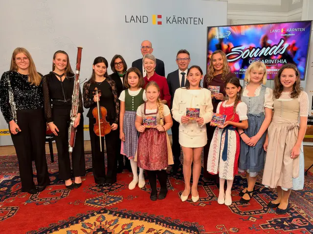 Mit ihrer ersten künstlerischen Visitenkarte machen die Kärntner Musikschulen ihr Können hörbar. | Foto: Büro LHStv.in Schaunig