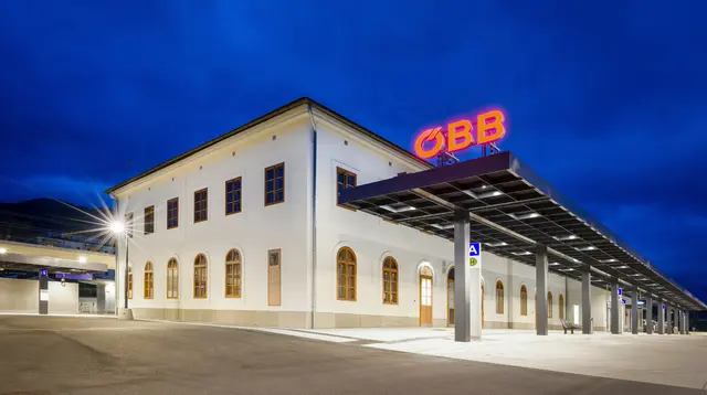 Bahnhof Mürzzuschlag. | Foto: Ebner