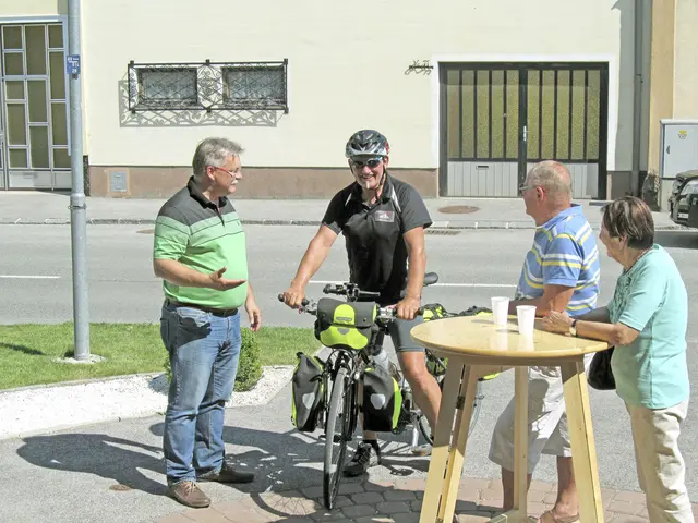 Franz Kofler ist begeisterter Radfahrer. | Foto: Privat