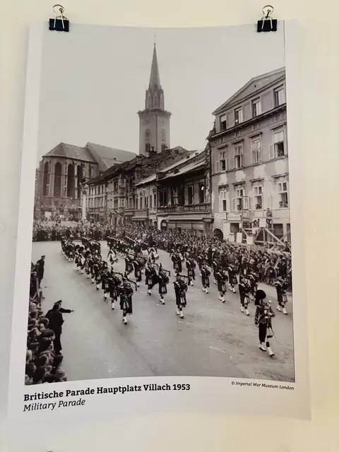 Die britische Parade. 