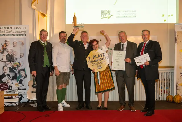 Andreas Steinegger, Stefan Eder, Hubert Ottenbacher, Elke Lachowitz, Franz Labugger, Reinhold Zötsch (v.l.) | Foto: LK Steiermark/Kristoferitsch