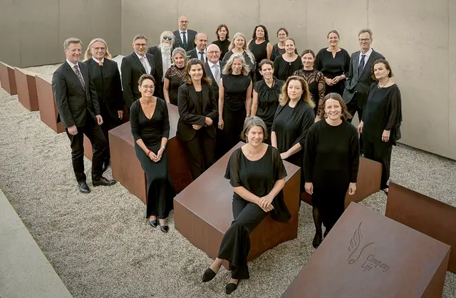 Das Vocalensemble "Company Life" lädt zum sakralen Konzert. | Foto: Ulrich Schueler