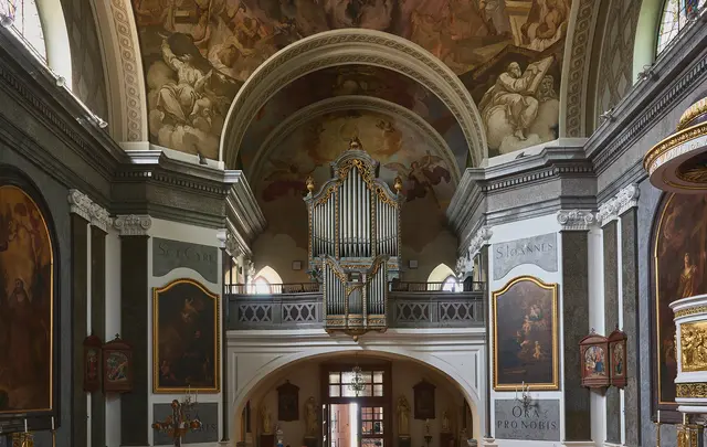 Die Orgel in der Pfarrkirche Kalksburg ist eine der ältesten, großteils original erhaltenen Orgeln Wiens.  | Foto: Jeff Mangione