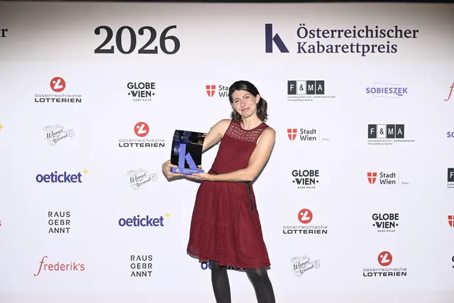 Der Förderpreis ging an Chrissi Buchmasser. Laudator Berni Wagner hob ihre Haltung und ihren eigenständigen Zugang hervor.