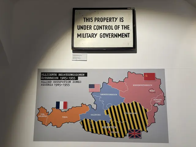 Kärnten stand unter britischer Besatzungszone. 