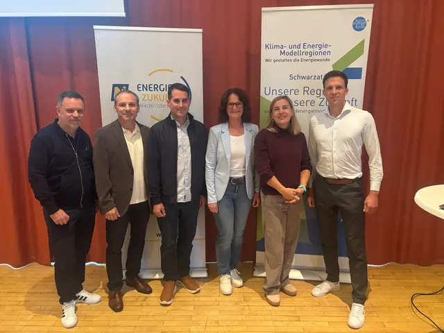 Stadtrat Michael Riedl, Gemeinderat Günter Daxböck, Gemeinderat Christoph Wagner, Stadträtin Daniela Mohr, Katharina Fuchs, Andreas Schwficz. | Foto: Stadtgemeinde Ternitz