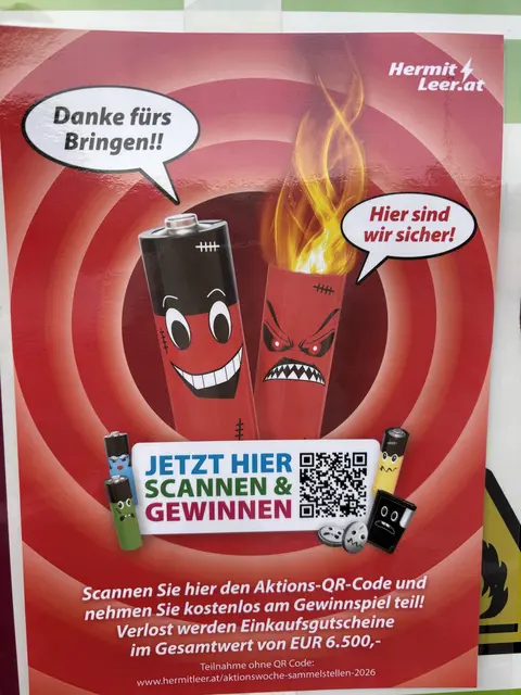 Richtig entsorgen schützt Menschen, verhindert gefährliche Brände und ermöglicht das Recycling wertvoller Rohstoffe. | Foto: Alexandra Goll
