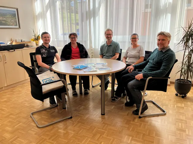Das ICDL-Team v. l.: David Köck, Lydia Pröll, Mario Reisinger, Petra Elmecker und Stefan Feldler. | Foto: TFS Haslach