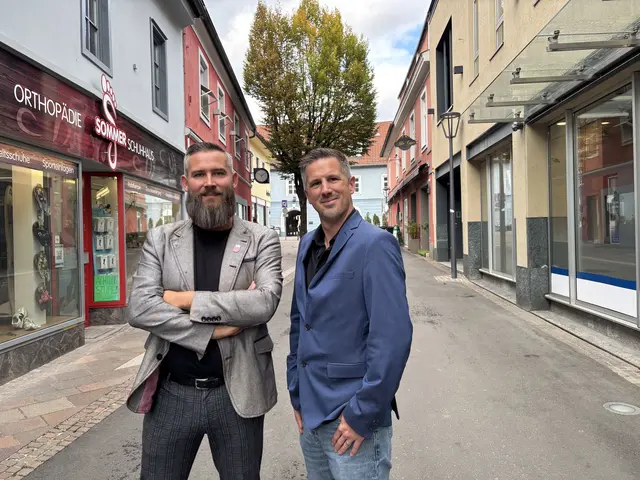 Robert Reif und Sebastian Wintschnig machen sich große Sorgen um die Zukunft der Musikschulen. | Foto: MeinBezirk/Angelika Kern