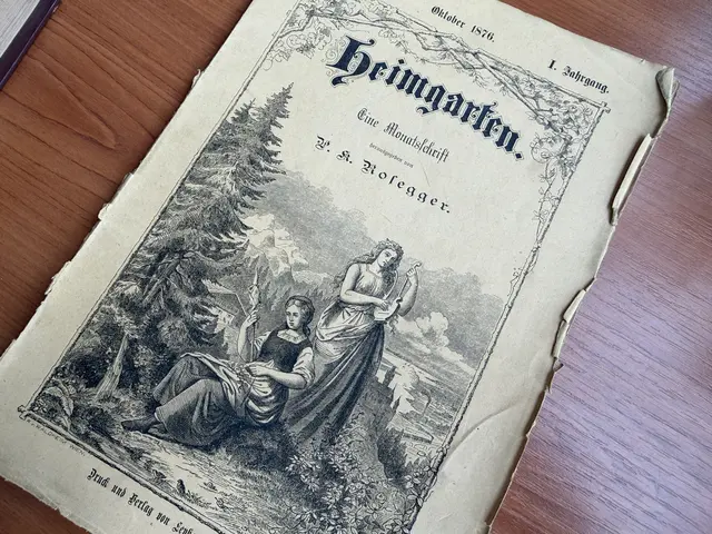 Die erste Ausgabe der Monatszeitschrift "Heimgarten" von Peter Rosegger. | Foto: MeinBezirk/Angelina Koidl