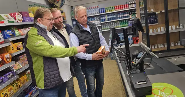 Die Umbauarbeiten waren in Windeseile abgeschlossen.