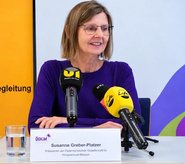 Susanne Greber-Platzer, Präsidentin der Österreichischen Gesellschaft für Kinderschutz-Medizin | Foto: Sistad/Tirol Kliniken