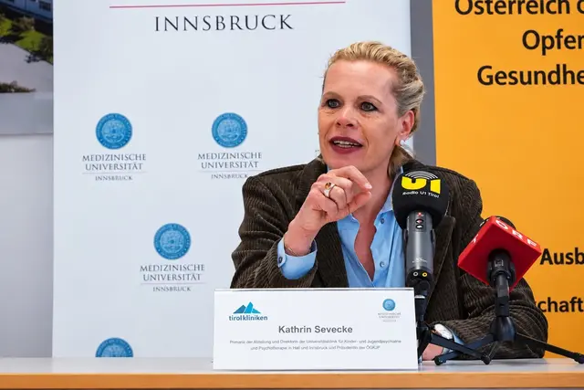 Kathrin Sevecke, Primaria der Abteilung und Direktorin der Universitätsklinik für Kinder- und Jugendpsychiatrie und Psychotherapie in Hall und Innsbruck | Foto: Sistad/Tirol Kliniken