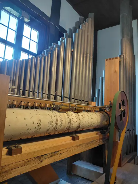 Der Salzburger Stier ist das älteste betriebene Hornwerk (eine Walzenorgel) der Welt. | Foto: H.Bachinger