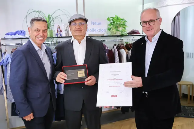 Hans Moser, Christian Hohensinner und Günther Baschinger. | Foto: Andreas Maringer