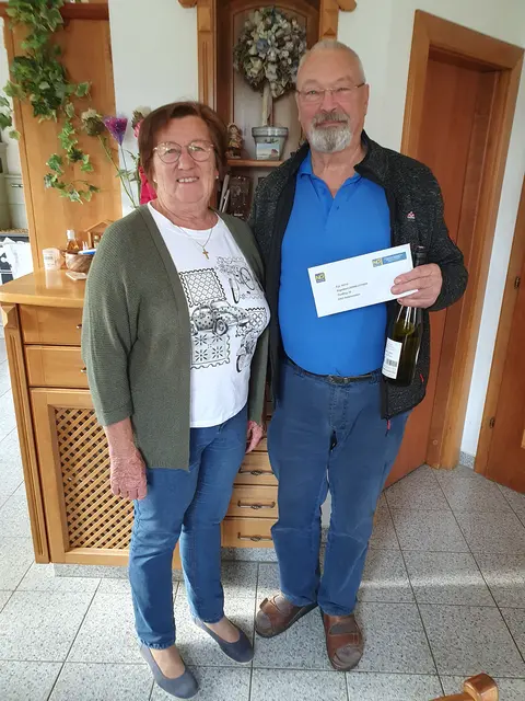 Obmann-Stellvertreterin Rosa Grubhofer und Engelbert Sonnleitner | Foto: NÖ’s-Senioren - Seitenstetten