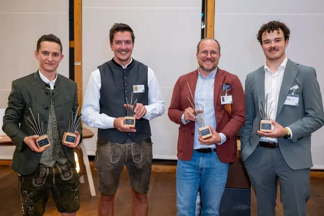 Tobias Bachatz, Julian Weitlaner, Philip Striednig, Moritz Gallistl  | Foto: Rudi Aigner