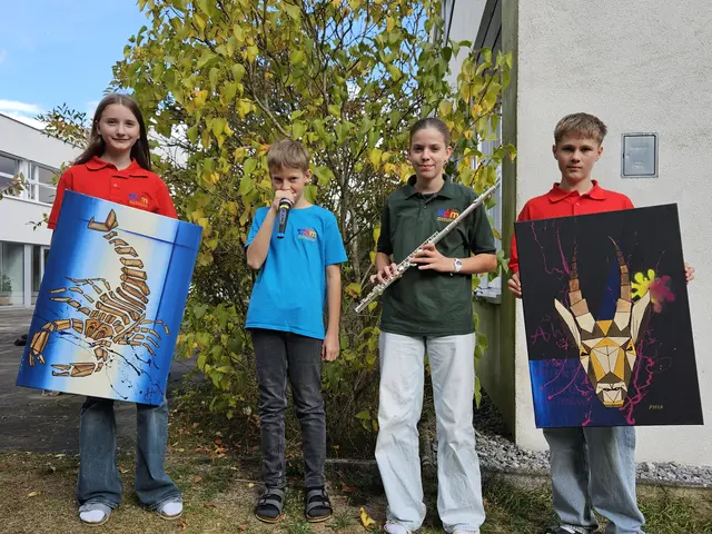 Die Musik- und Kreativwoche der Mittelschule Stift Zwettl stand heuer unter dem Motto „Wo Farben klingen und Musik leuchtet!“ | Foto: MS Stift Zwettl