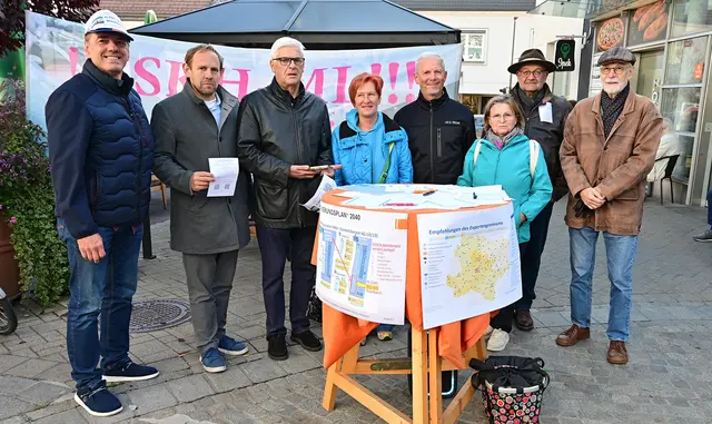Mit der Informationsveranstaltung wollte die Interessengemeinschaft auf die geplanten Änderungen im Gesundheitspakt 2040+ aufmerksam machen. | Foto: Pro SKH