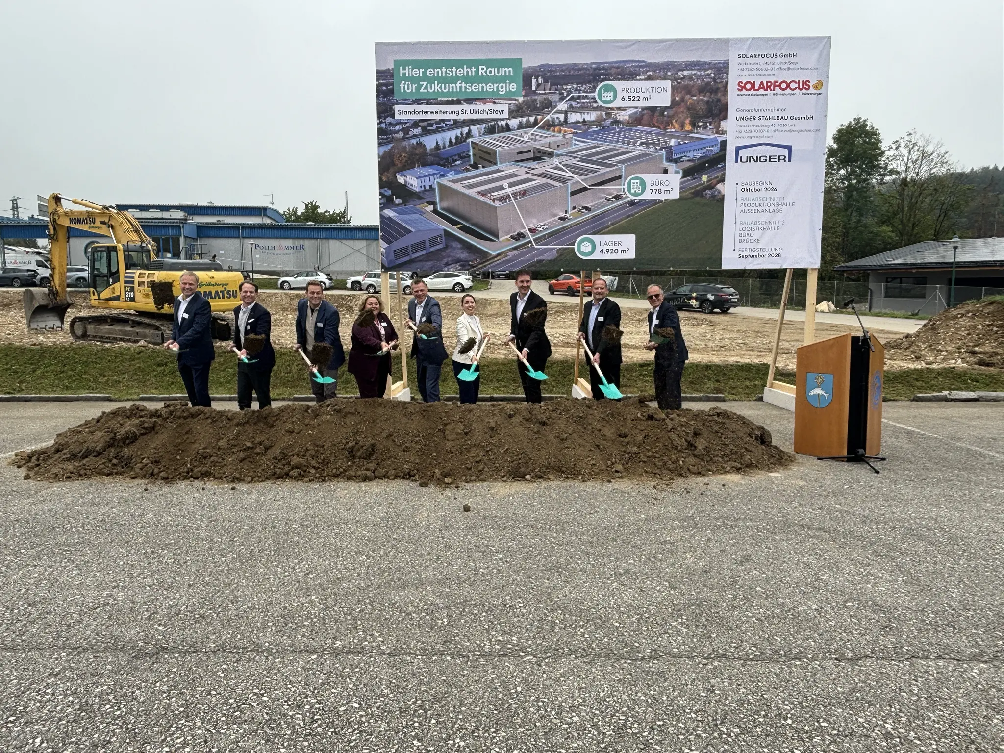 Groundbreaking ceremony: Solarfocus invests in the St. Ulrich site - | ...