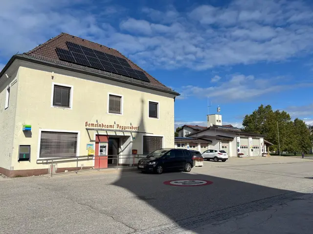 Der Ortskern von Poggersdorf soll erneuert und gestaltet werden. Aktuell dominiert aber die Sache "Pogger's Park" | Foto: Christina Zwander