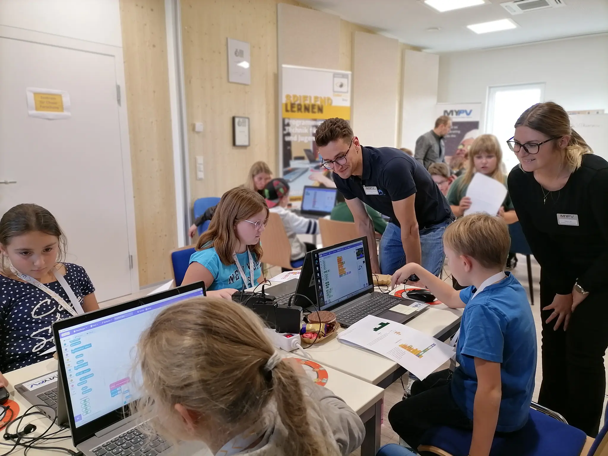 CoderDojo Steyr: Young people programmed at my-PV - | Steyr & Steyr Land
