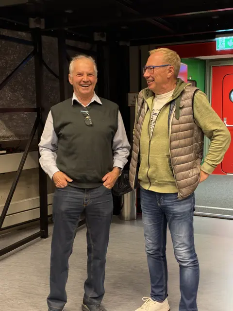 Seit langem befreundet: Hans Kandlbauer und der "Wetter Pauli" 