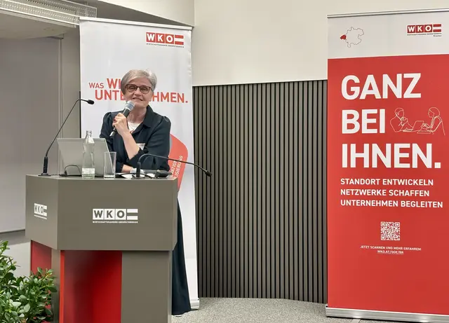 Die Vortragende: China-Expertin Susanne Weigelin-Schwiedrzik. | Foto: MeinBezirk/Barbara Ebner