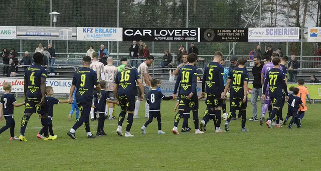Marchtrenks Kids durften mit aufs Feld