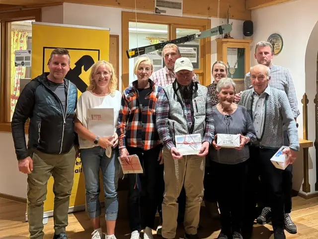 Die drei Erstplatzierten der Mannschaftwertung | Foto: Schützenkompanie Neustift