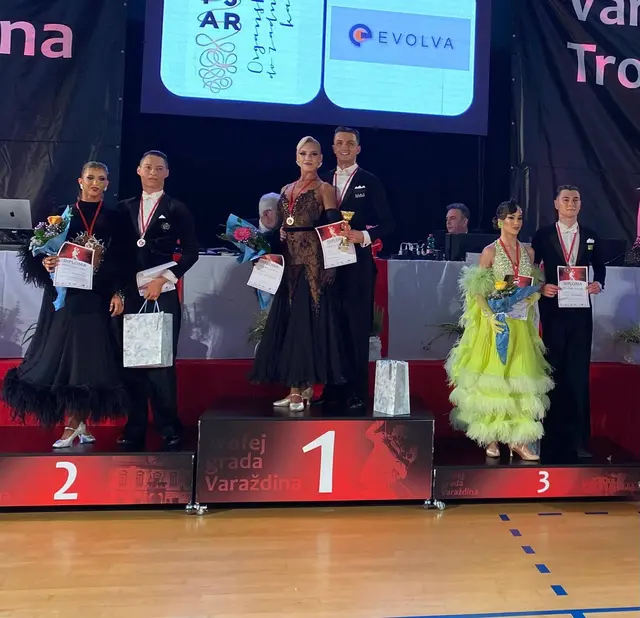 Internationales Gold! Alexander Lauda und Anastasiia Deineha gewinnen zwei Mal Gold für Österreich. | Foto: Lauda