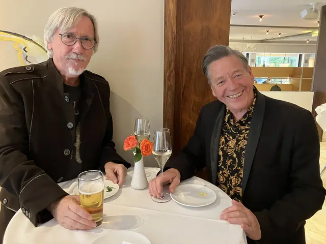 Manfred Waba und Helmuth Lang | Foto: Stockmann