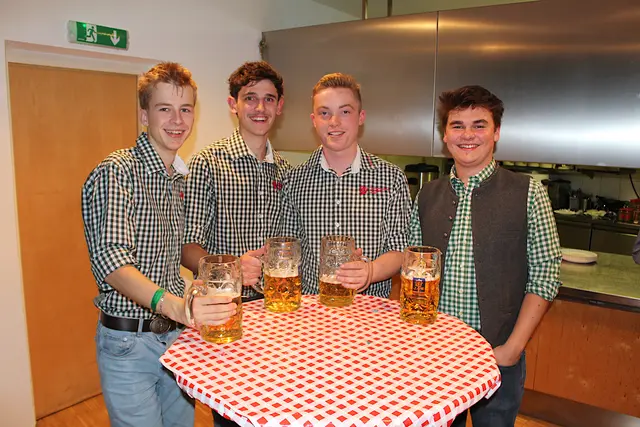 Noah, Phillipp, Matteo und Daniel