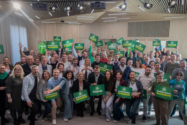 Die Tiroler Grünen haben als erste Partei in Tirol die Landesliste für die Landtagswahl 2027 fixiert. | Foto: Grüne