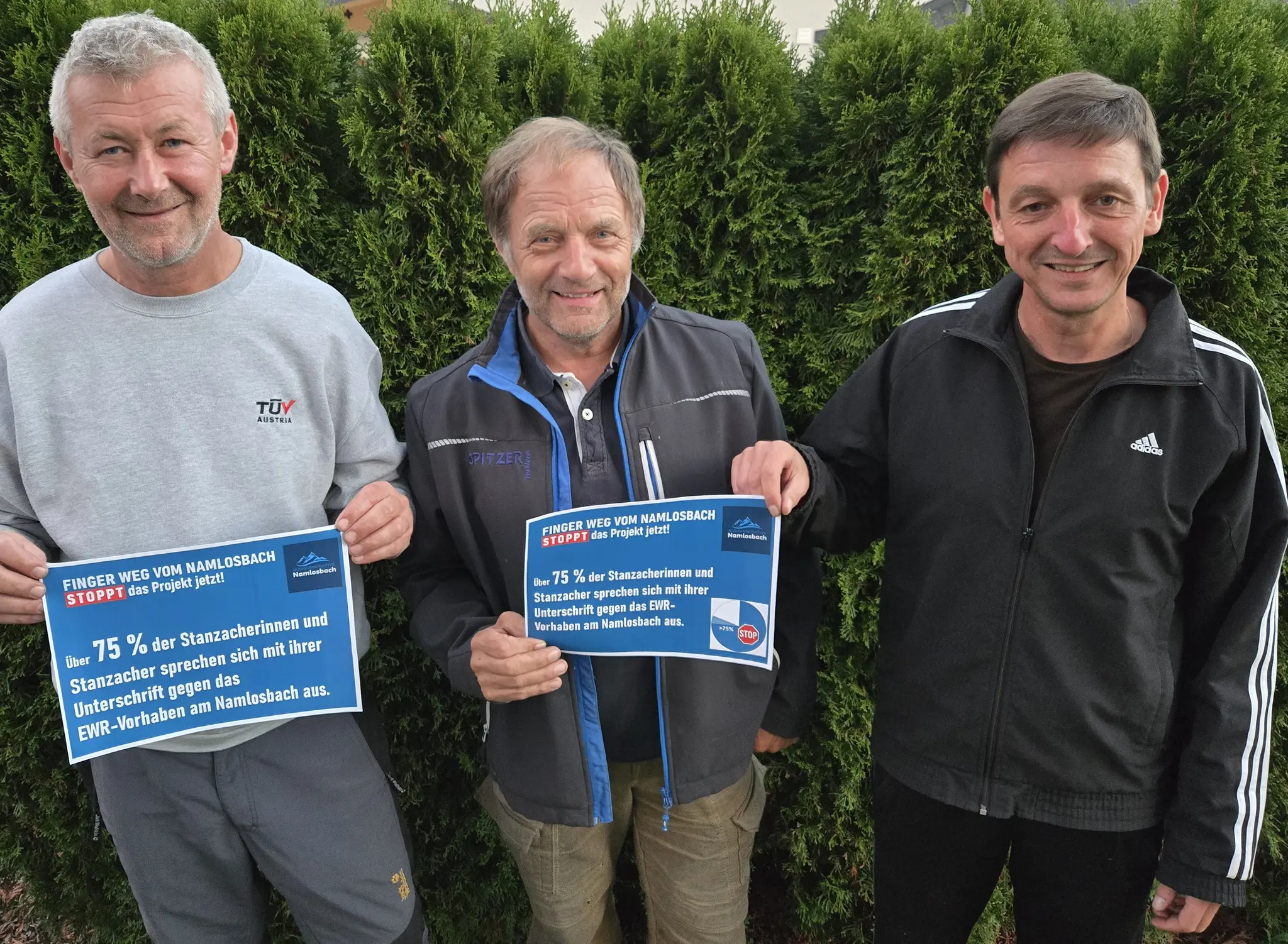 Protection for the Namlosbach stream: 75 percent of Stanzach residents are ...