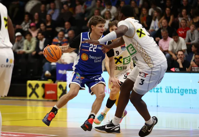 Joe Anderson war wieder ein Aktivposten bei den Gunners. | Foto: Basketball Austria / B.Kohlmaier