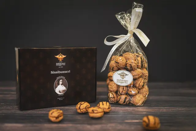 Das Sortiment in der Hofbäckerei ist breit, Kekse gibt es auch im Webshop. | Foto: Bernd Grosseck