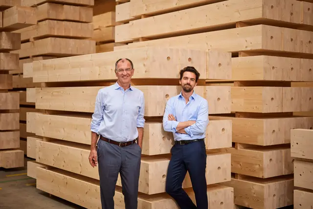 Erich und Valentin Wiesner. | Foto: Wiehag/Lothar Prokop Fotografie