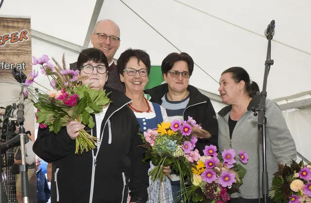 Langjährige Mitarbeiterinnen wurden geehrt.
