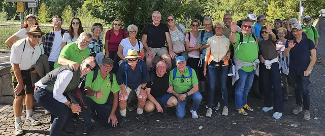 Der MGV Liederkranz Telfs unternahm seinen diesjährigen Herbstausflug in die Partnergemeinde Lana. | Foto: MGV Liederkranz