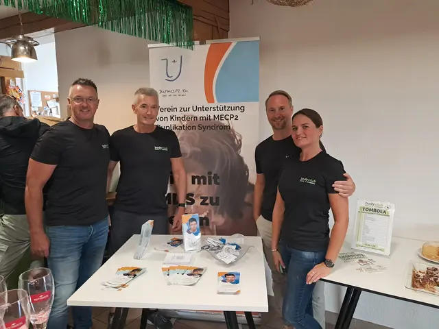 Johann Moitzi, Hubert Schottner, Marion Biber, Michael Erzadeoglu (vlnr). | Foto: Bodyclub Himberg