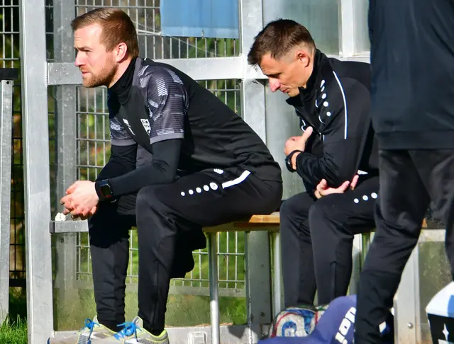 Trainer und Stv. Daniel Troppmair (li) und Walter Holzmann (re)