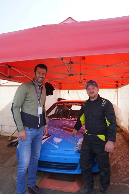 Lokalmatador Sascha Troll vom Weinviertler Racing Team Hollabrunn holte sich mit seinem Honda Civic in der Klasse Tourenwagen bis 2.000 ccm an beiden Renntagen den Tagessieg. | Foto: Büro LH-Stv. Landbauer