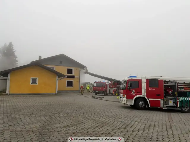 Um 9:13 Uhr ging die Alarmierung bei der Feuerwehr Straßwalchen sowie bei verschiedenen Löschzügen und auch bei der Feuerwehr Haberpoint im benachbarten Oberösterreich ein. | Foto: Jakob Hohmann