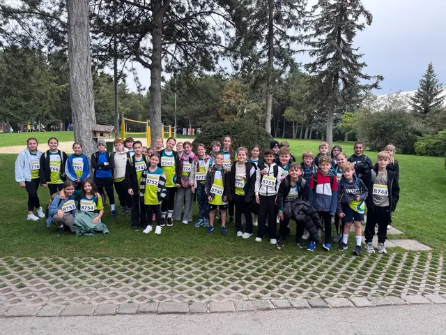 Gemeinsam ans Ziel: 40 Schüler der MS Mistelbach zeigten beim LIDL-Schullauf in Wien Ausdauer und Teamgeist. | Foto: MS Mistelbach